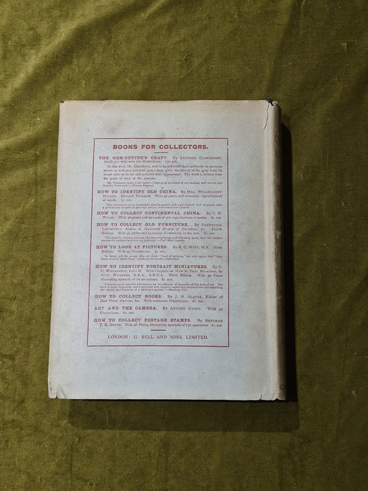 Print Collector's Handbook, Whitman and Salaman, 6th edition, 1912, with DJ1