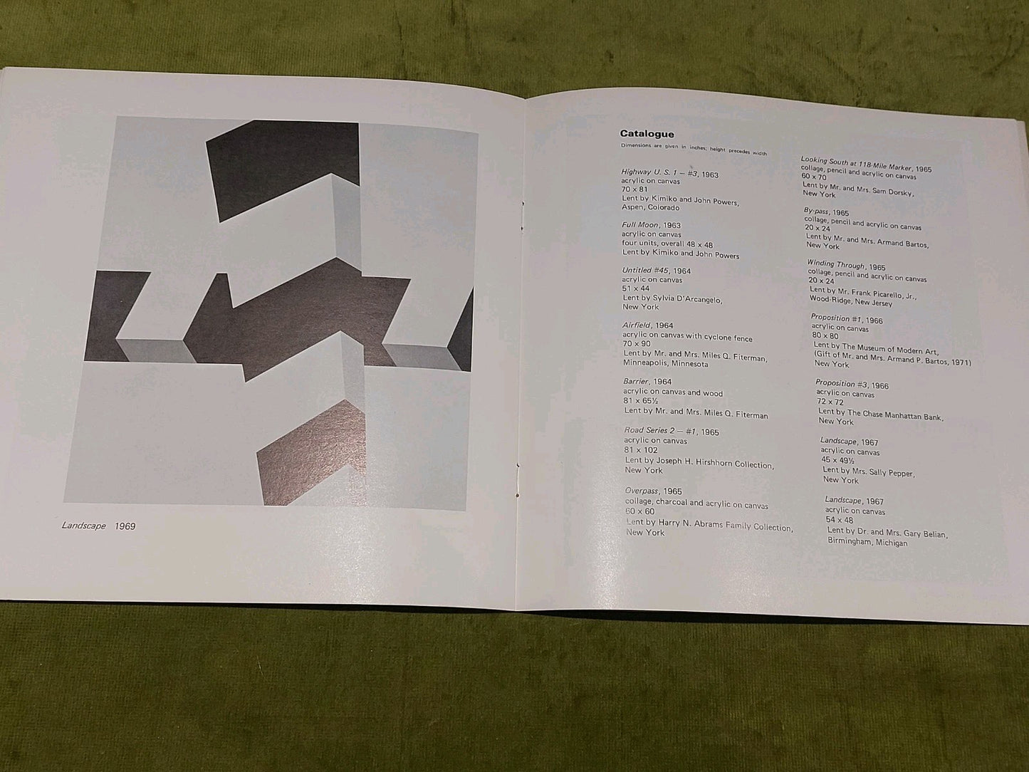 Allan D'arcangelo Paintings 1963 - 1970 Exhibition Book [Albright-Knox Art]3