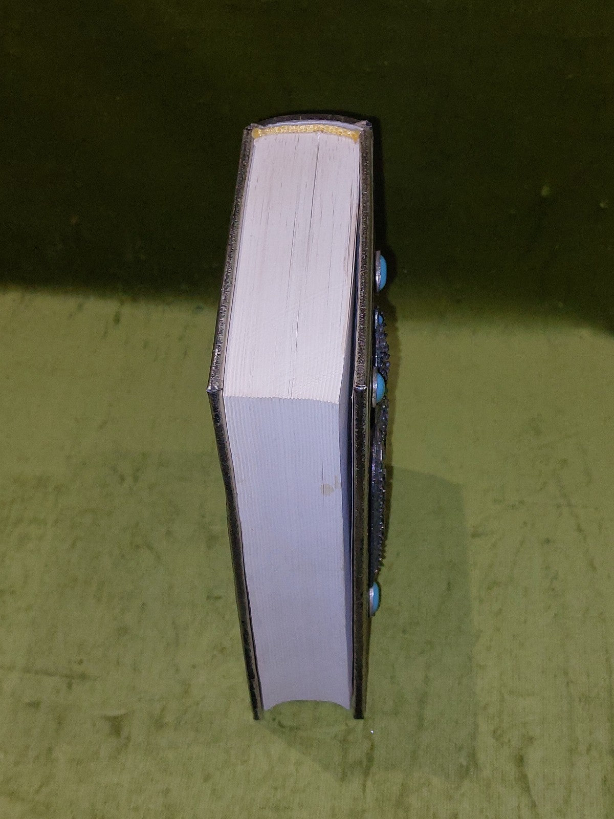 SIDDUR Avodat Jewish Prayer Book In Hebrew With Metal Gem Set Boards2