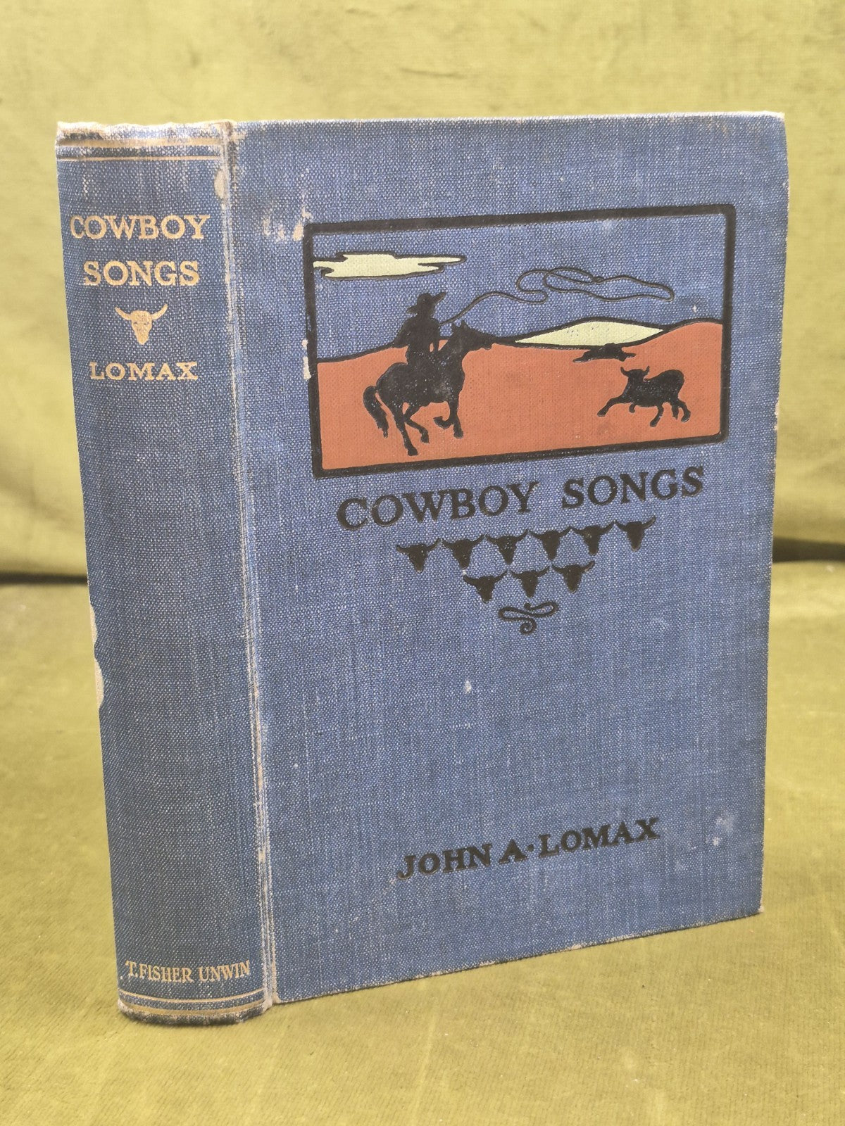 Cowboy Songs and Other Frontier Ballads 1911 John A Lomax Barrett Wendell0