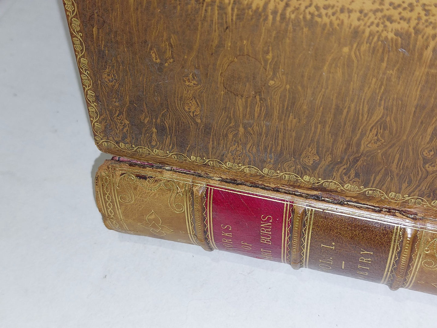 The Works of Robert Burns [6 vol set] W Paterson (1870s) Leather Fine Binding 7