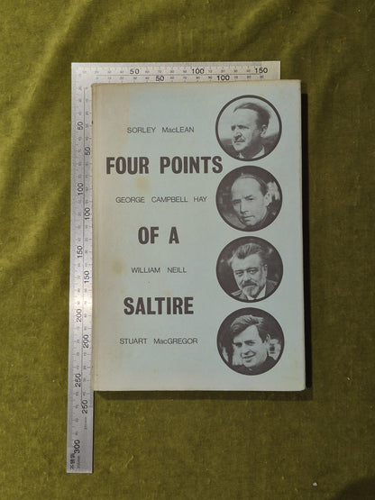 Four Points of a Saltire The Poetry of MacLean, Hay, Neill, MacGregor HC DJ3