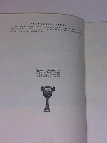 Clyde Built By John Shields [Macleallan] Hb Book With Dj6