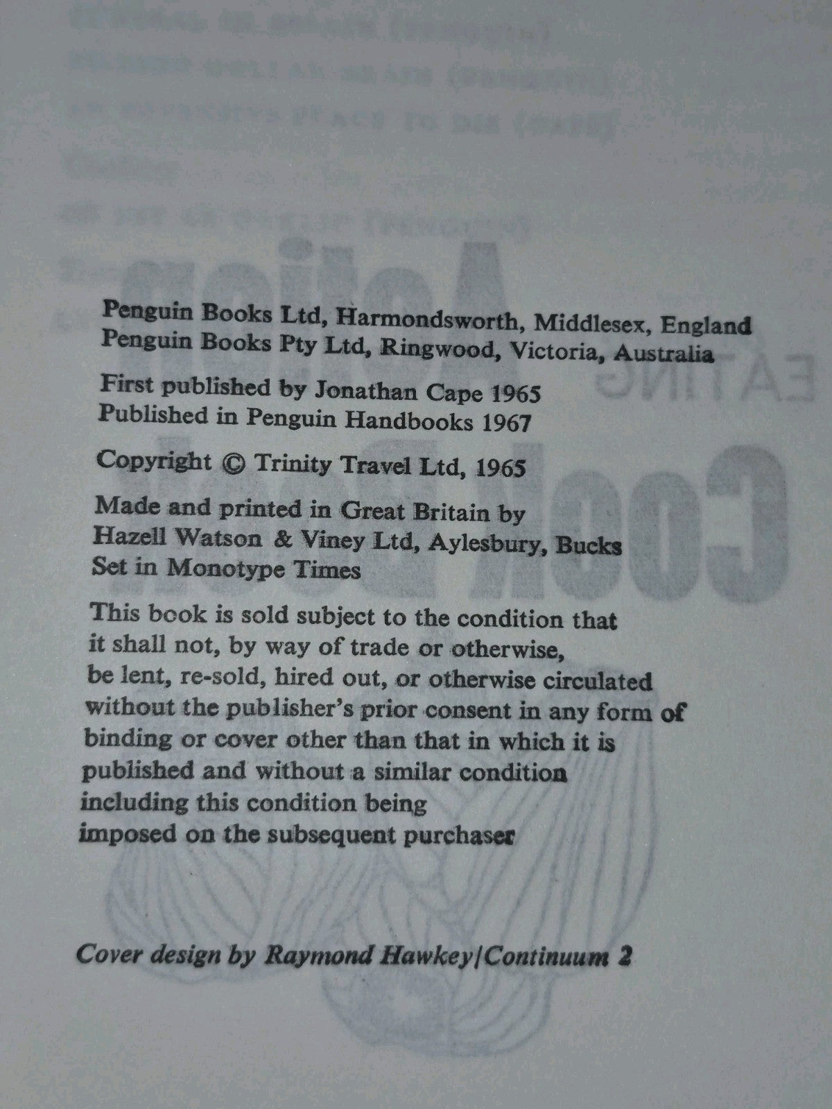 Penguin Cookbooks - Len Deighton In Slipcase Ou Est Le Garlic & Action Cook Book3