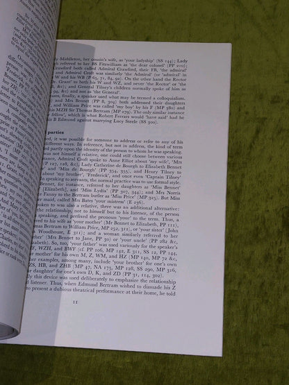 Kinship Terminology In Jane Austen's Novels by I. Schapera (1977) Pb Book5