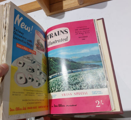 TRAINS illustrated Magazines  Full Year Of 1960 Jandec, Ian Allen Publication 2