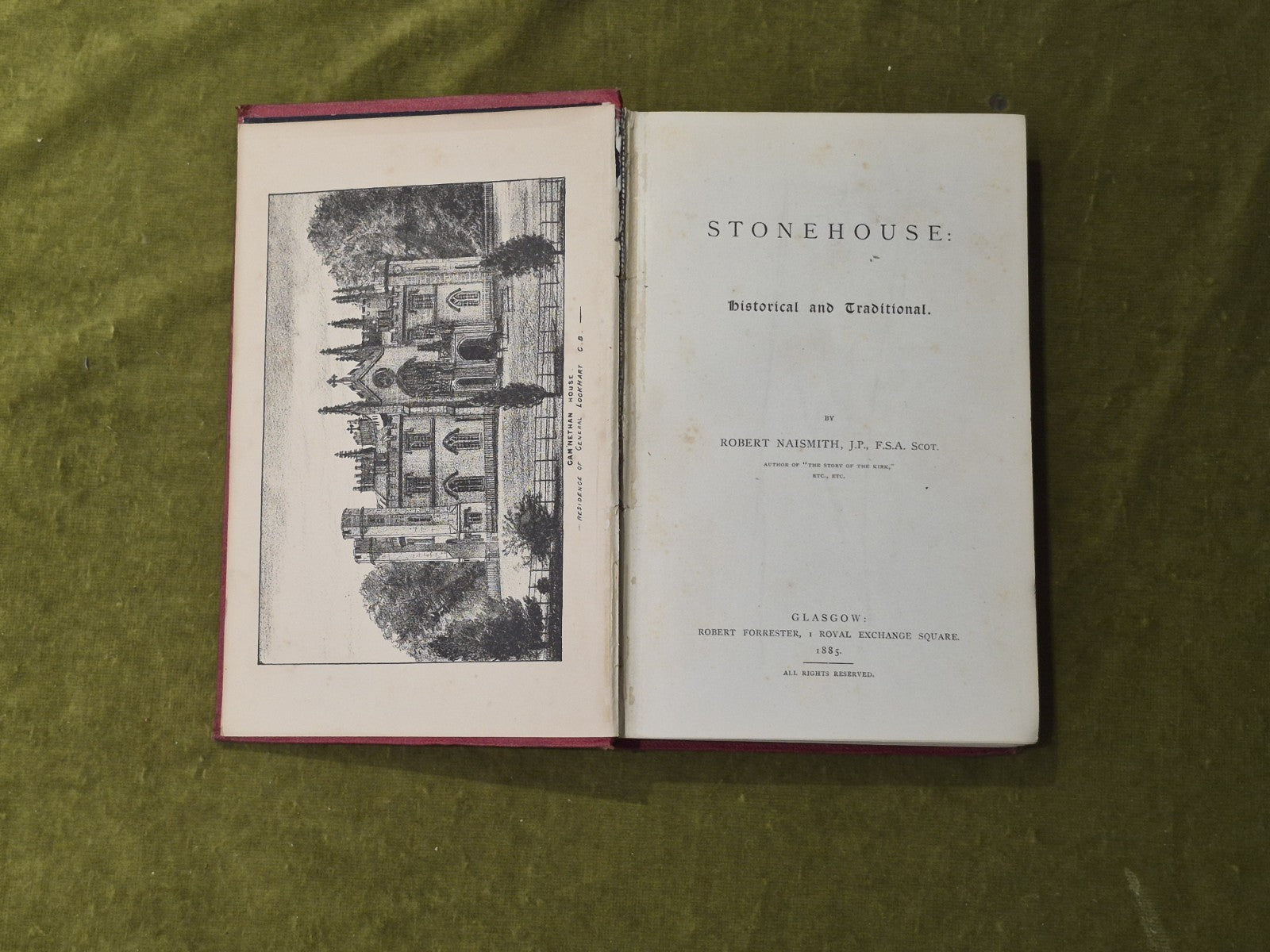 Stonehouse: Historical and Traditional - Robert Naismith , Robert Forrester 18854