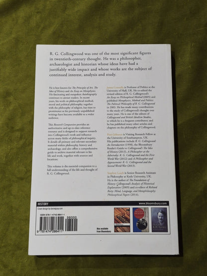 R.G. COLLINGWOOD : A RESEARCH COMPANION.1
