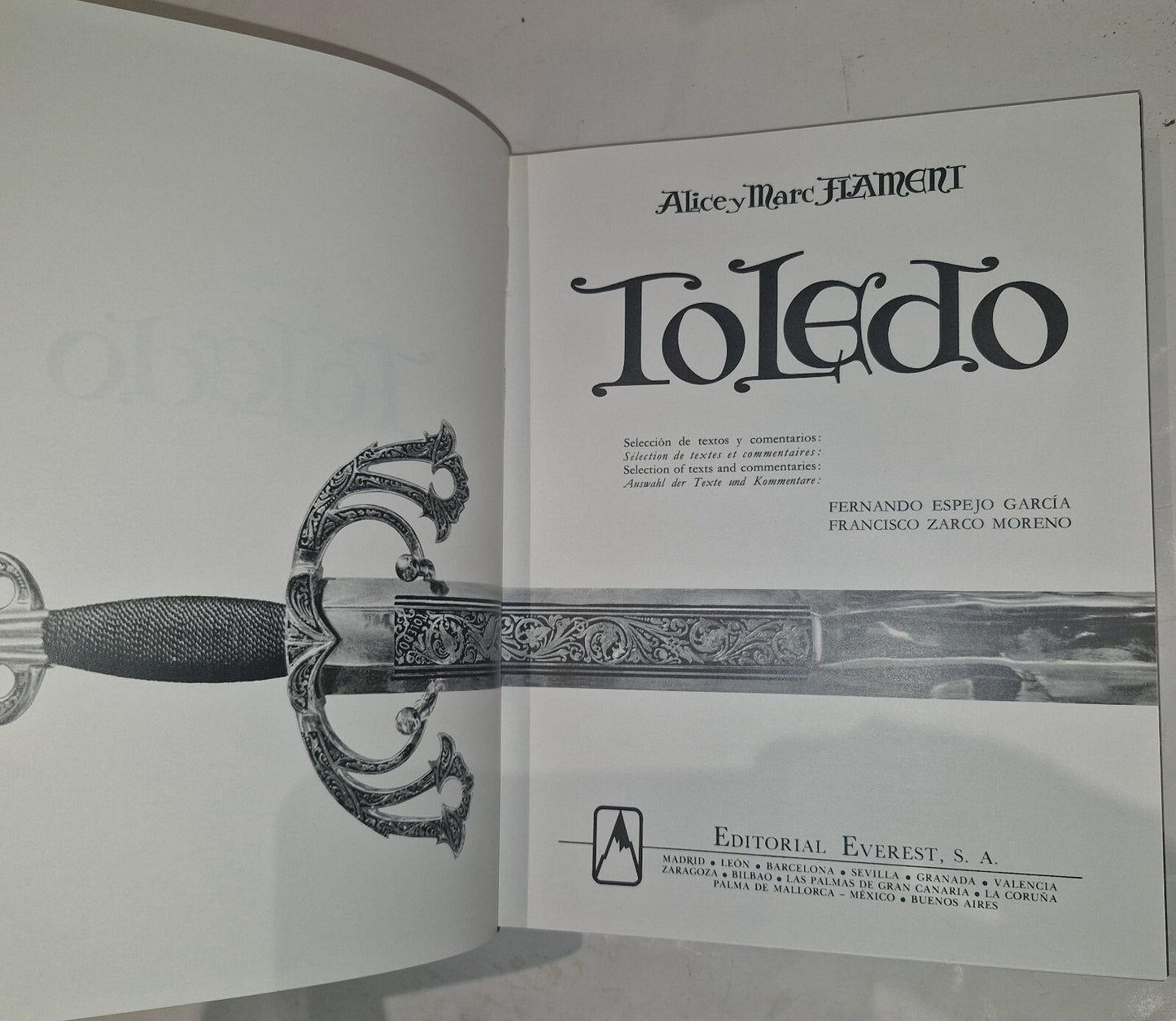 Toledo (Obras monumentales). Flameni, Alice & Marc Flameni: 1992 In Slipcase.2