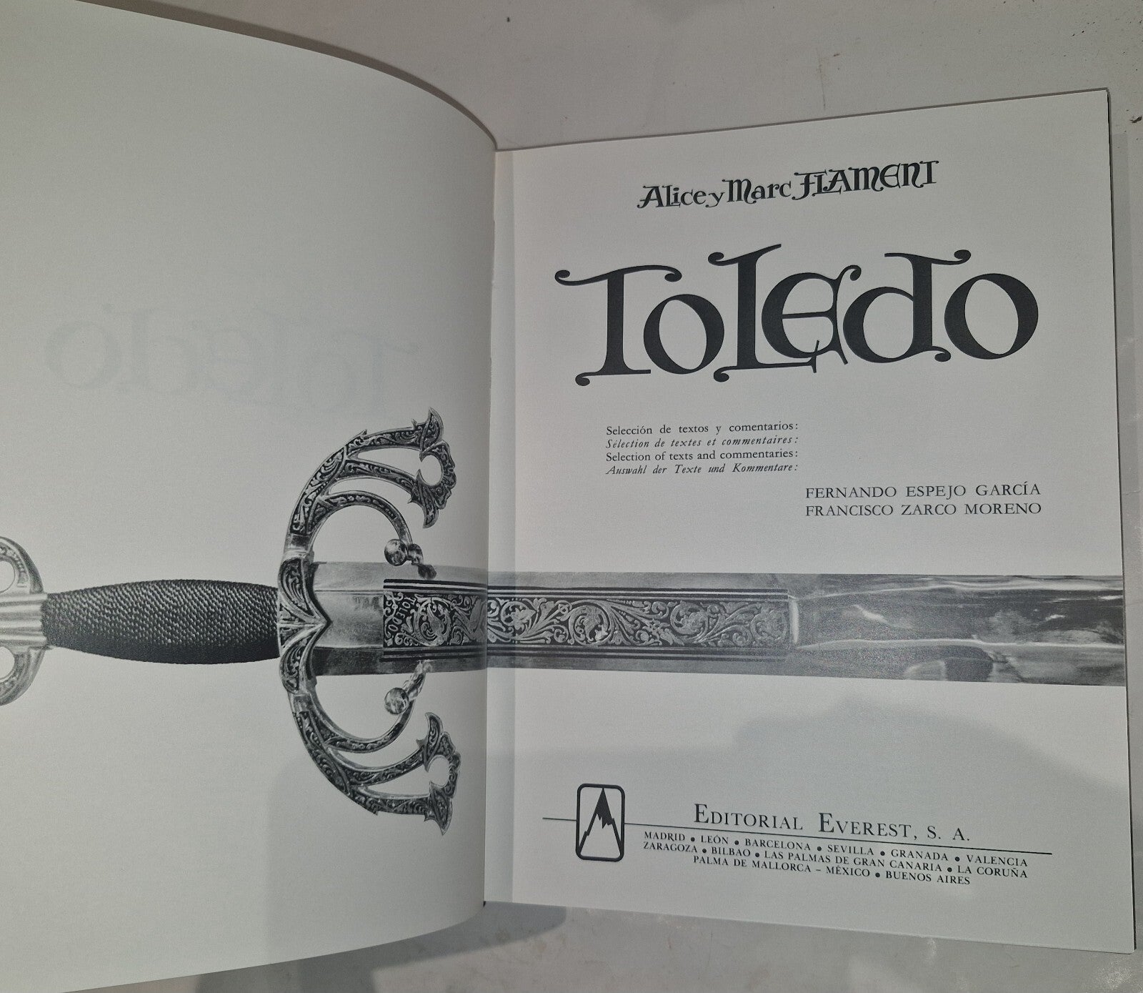 Toledo (Obras monumentales). Flameni, Alice & Marc Flameni: 1992 In Slipcase.2