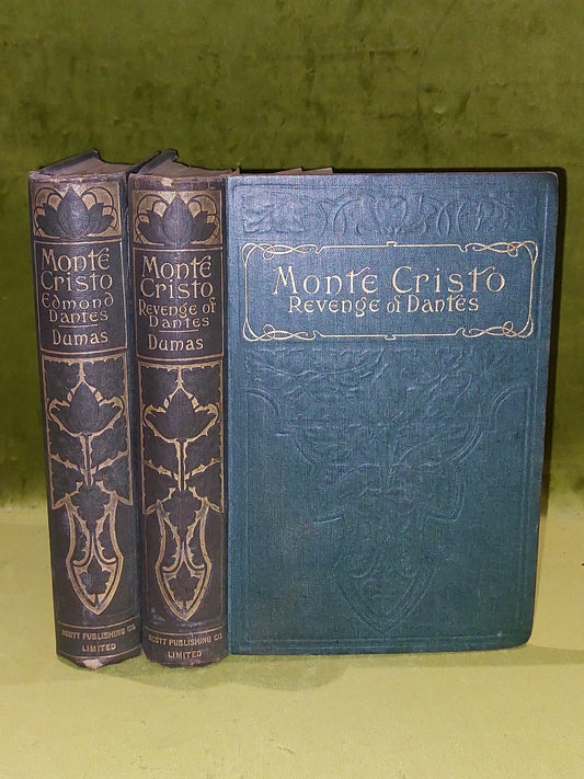 Monto Cristo : Revenge Of Dantes & Edmund Dantes By Alexander Dumas In 2 Volumes0