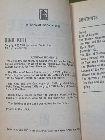 Robert E Howard Job Lot First Editions Bran Mak Morn Wolfshead Almuric King Kull7