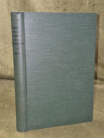 Gaelic Place Names Of The Lothians By John Milne 1912 McDougall's Educational0