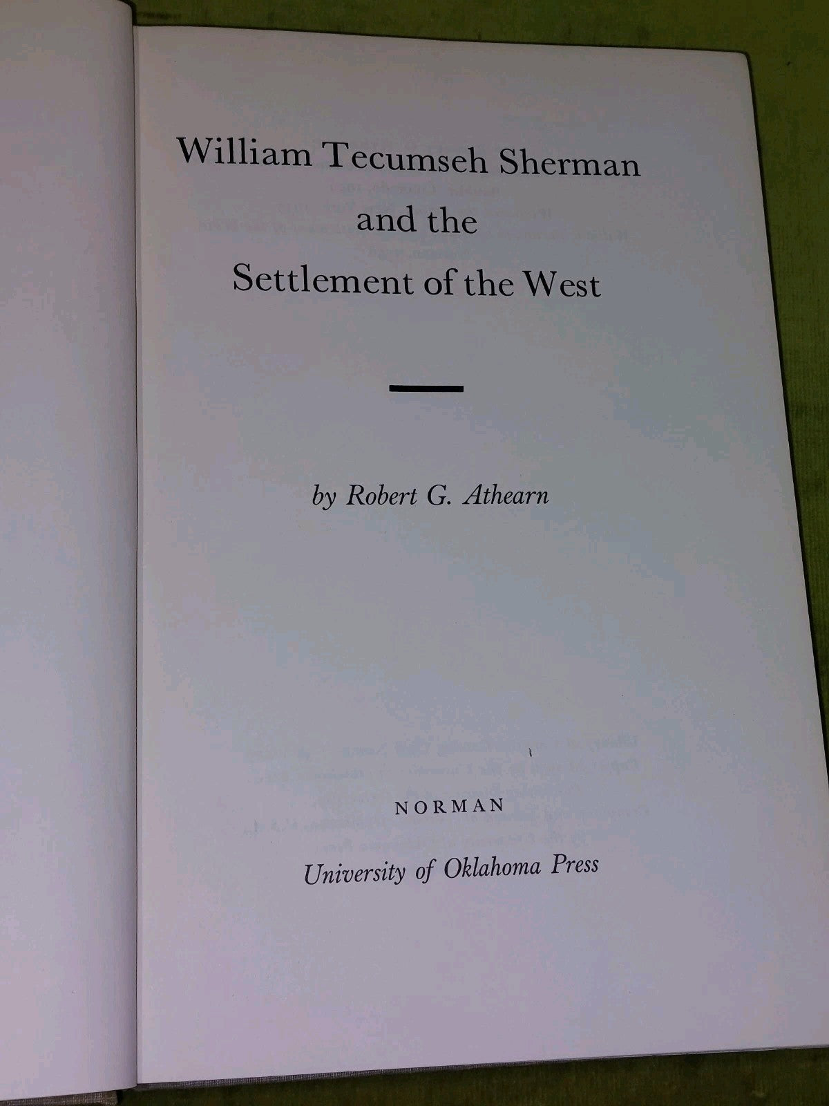 William Tecumseh Sherman & The Settlement of the West SIGNED JOHN PREBBLE (1956)4