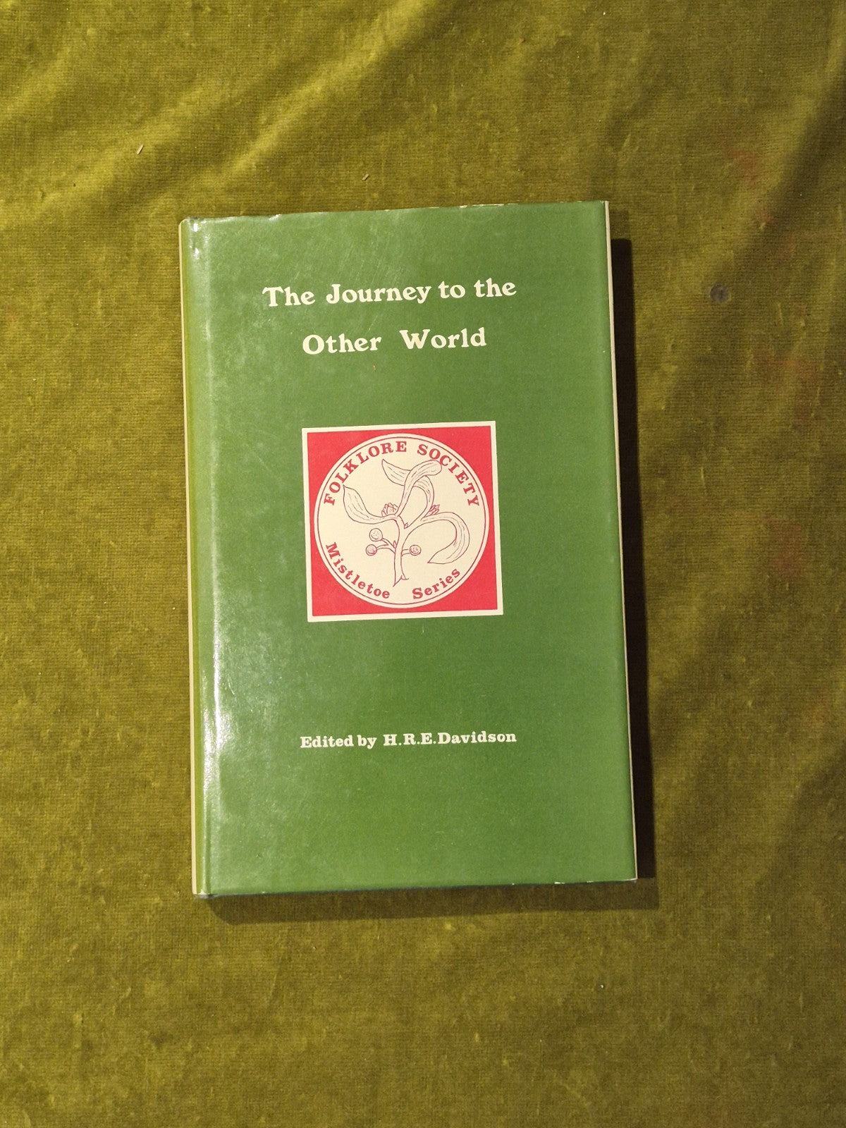 The Journey to the Other World - H R E Davidson , D S Brewer 1975 HB DJ0