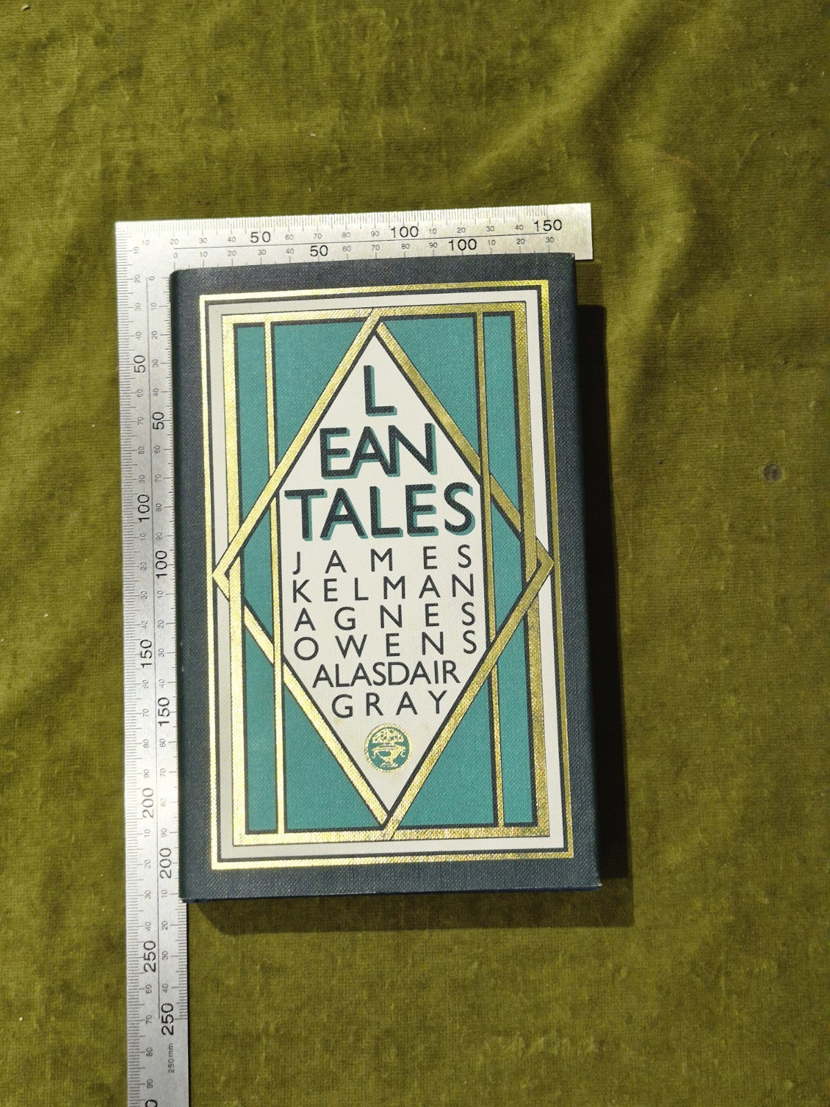 Alasdair Gray (SIGNED) James Kelman, Agnes Owens - Lean Tales 1st HB DJ3