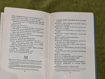 Flaubert's Dictionary Of Accepted Ideas (1954)  translated by Jacques Barzun3