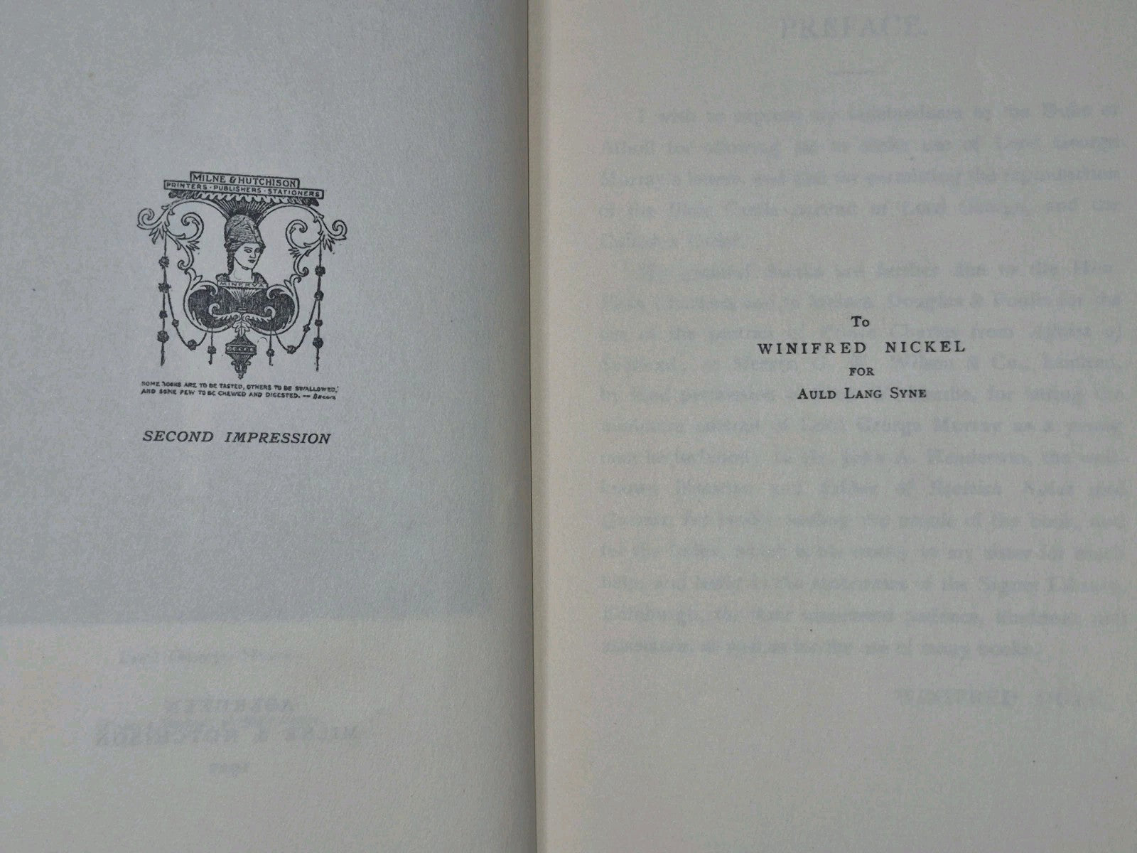 Lord George Murray and the Forty-five, W. Duke, Very Good Book5