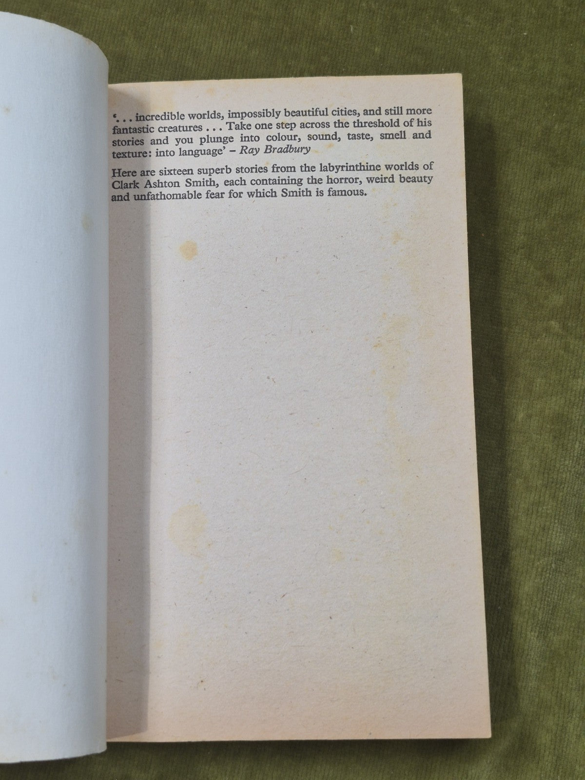 Clark Ashton Smith Genius Loci 1972 Panther Books3