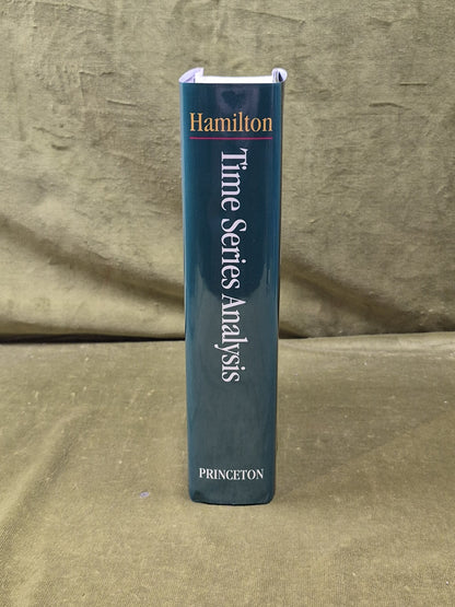 Time Series Analysis by James D. Hamilton , Princeton 1994 1st HB DJ2