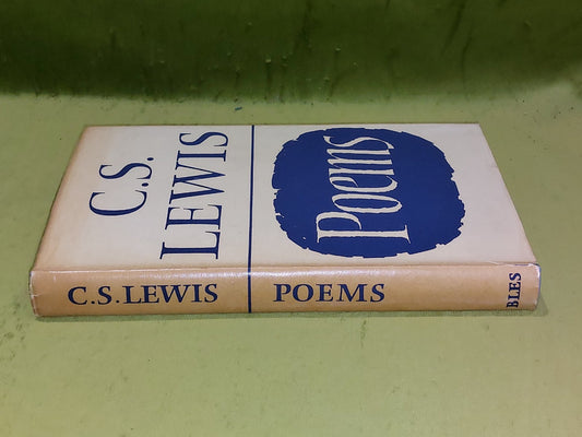 C.S. Lewis  Poems (1964) Hb Dj 1st Ed [Geoffrey Bles] Book1
