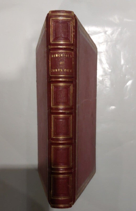 1856 Memorials of the Lineage of James Watt G Williamson 1st Edition With Map1