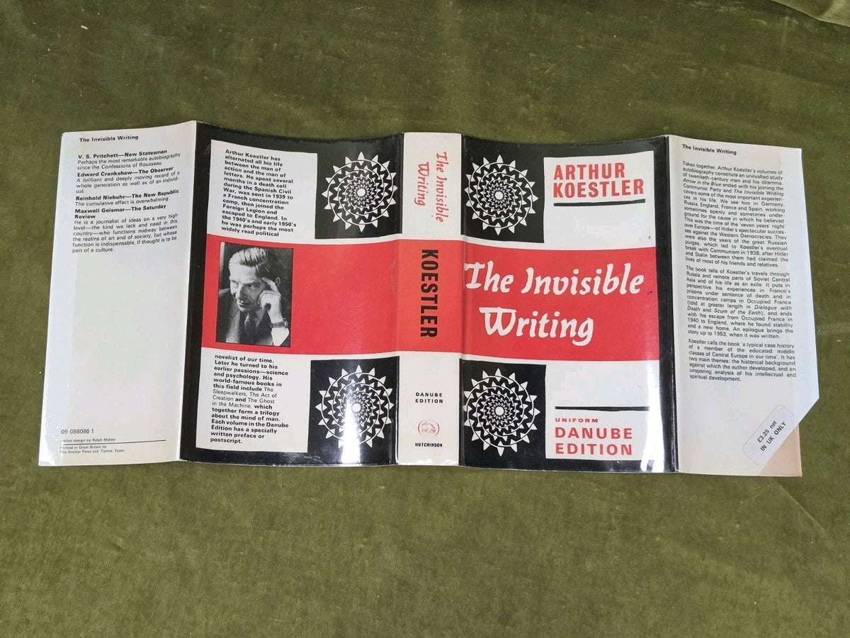 The Invisible Writing Arthur Koestler Danube Edition Second Volume Hardback3
