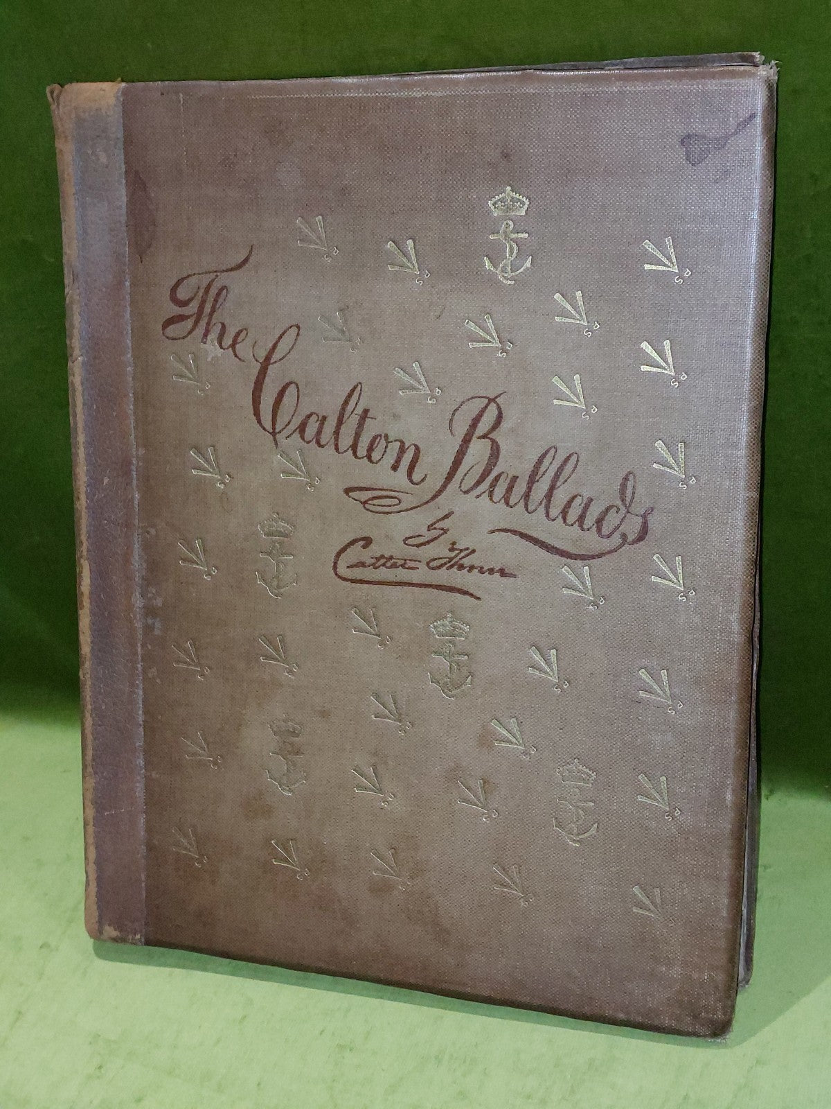 The Calton Ballads (1898) Catter Thun  Limited  Signed  First Edition 2