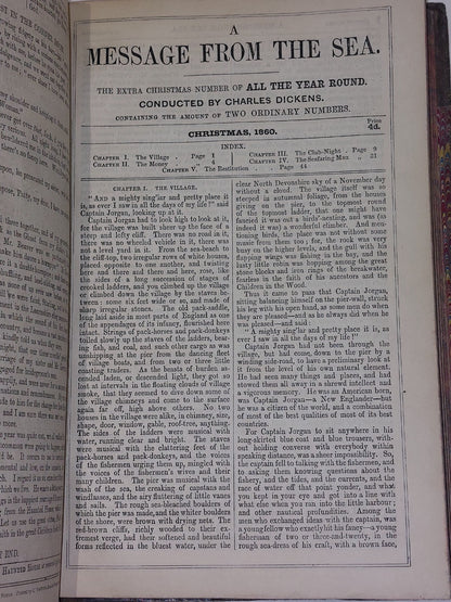 Charles Dickens Christmas Numbers 1853  1867 9