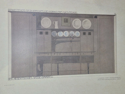 Charles Rennie Mackintosh Das Haus eines Kunstfreundes 2 Meister Incomplete16