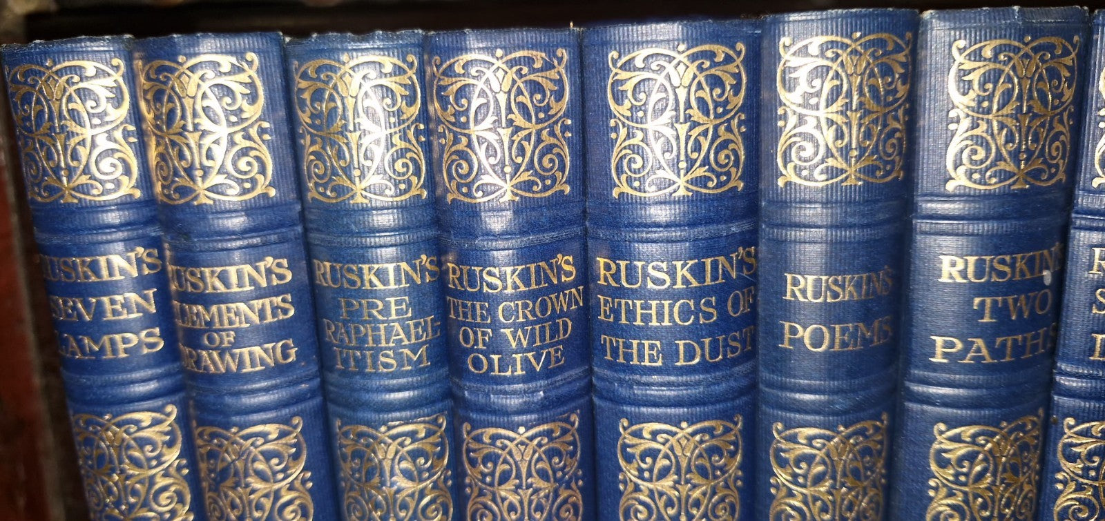 John Ruskin Blackfriars Editions 20 Volume Set Modern Painters Stones Of Venice 7