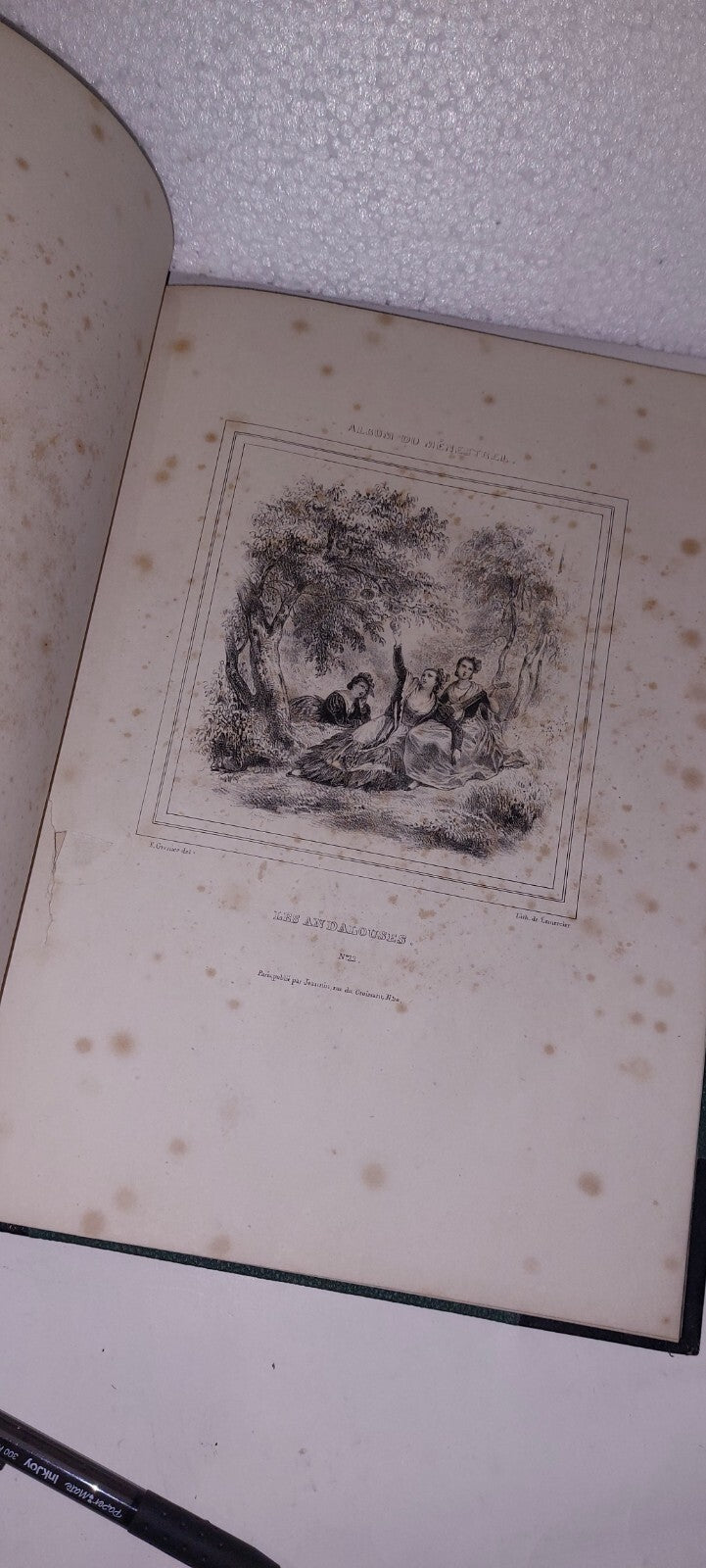 ALBUM DU MENESTREL Circs 1860  1880 Lithograph Plates 16