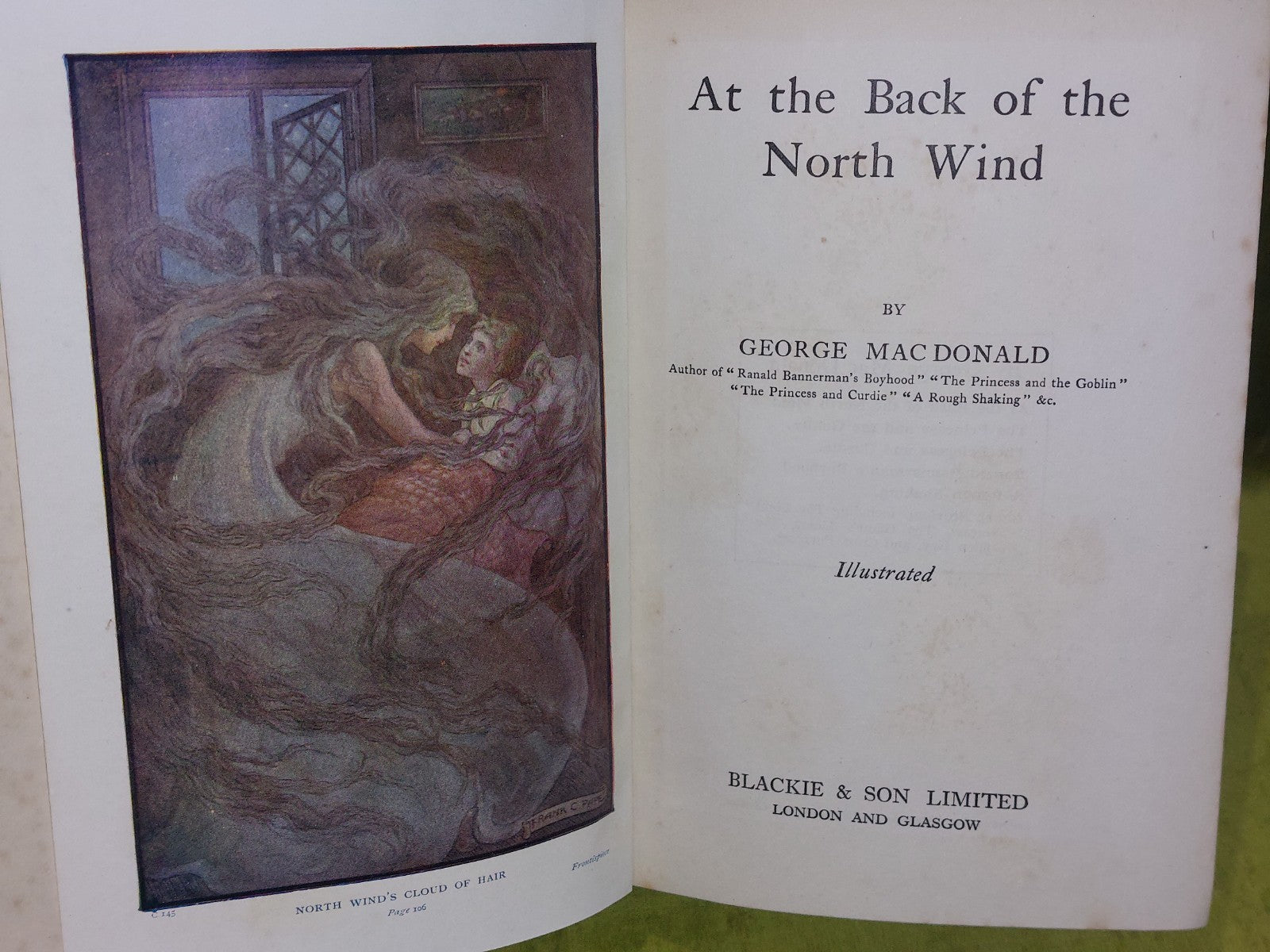 AT THE BACK OF THE NORTH WIND George Macdonald (c. 1925)3
