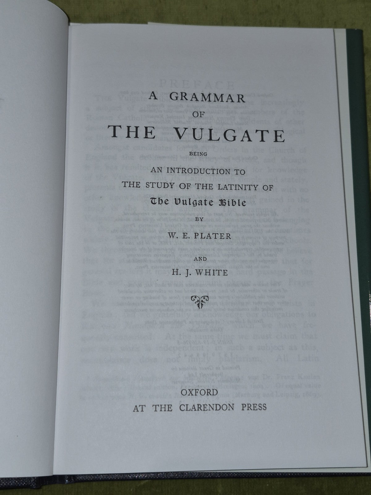 A Grammar of the Vulgate: An Introduction (1997) Plater and White5