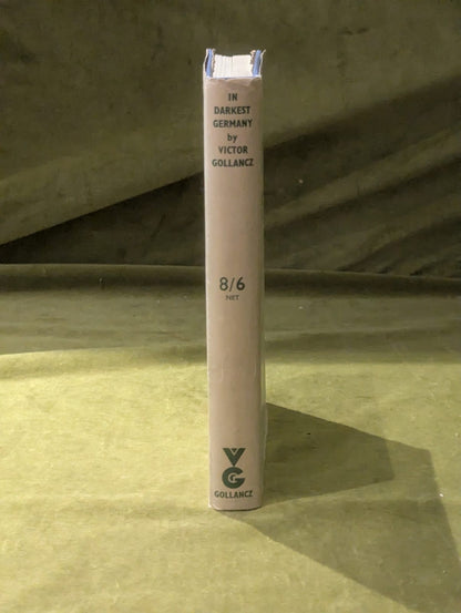 In Darkest Germany: The Record Of A Visit - Victor Gollancz 1947 1st Ed. 2nd Imp6