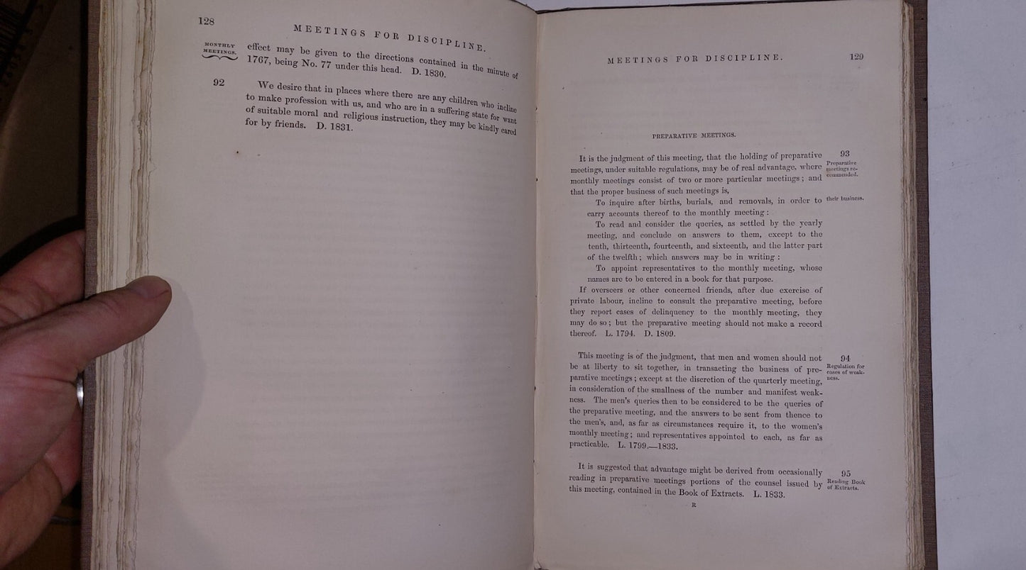 Rules of Discipline of the Yearly Meeting of Friends In Ireland 18413