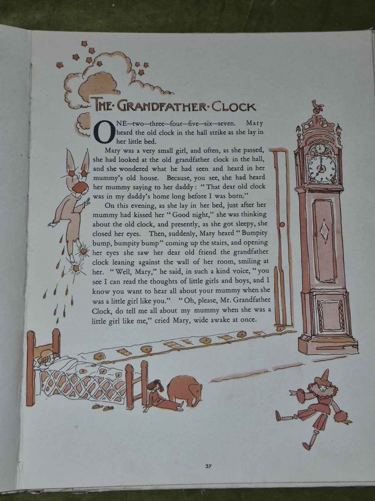 Mummy's Bedtime Story Book by Marion illustrated by Jessie M King SIGNED14