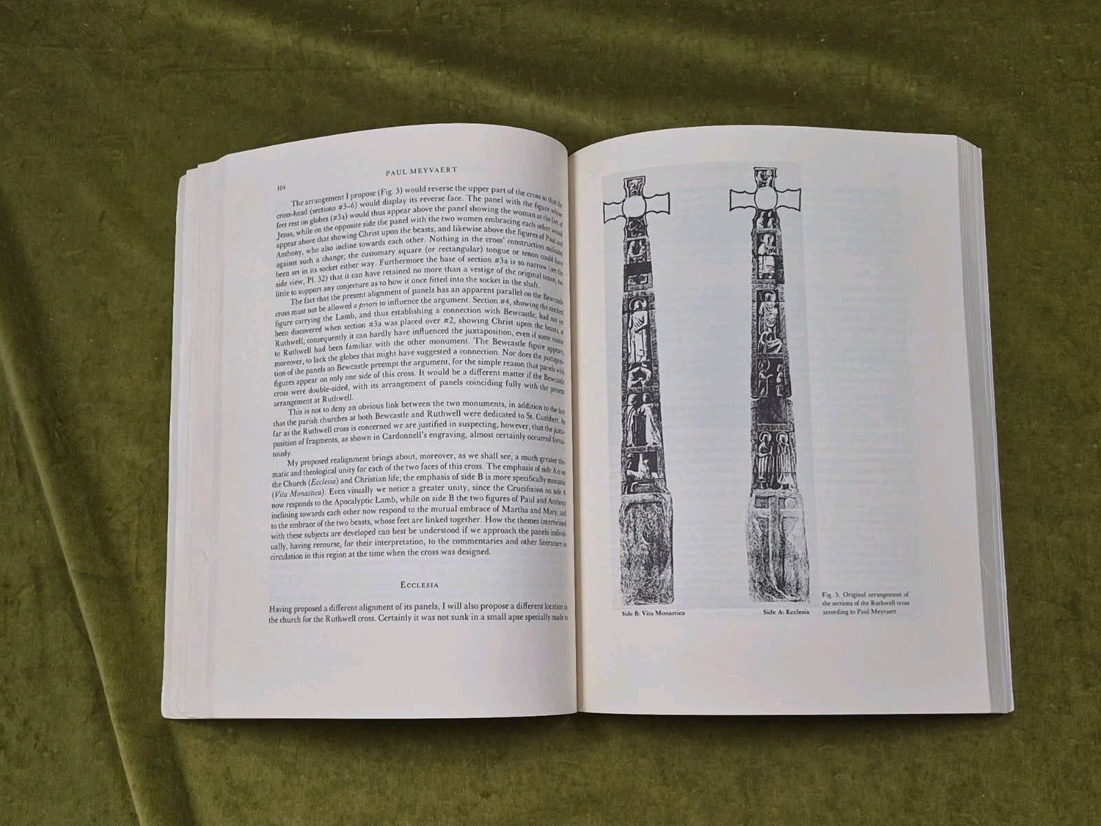 THE RUTHWELL CROSS By Brendan Cassidy , Princeton 1992 1st thus6