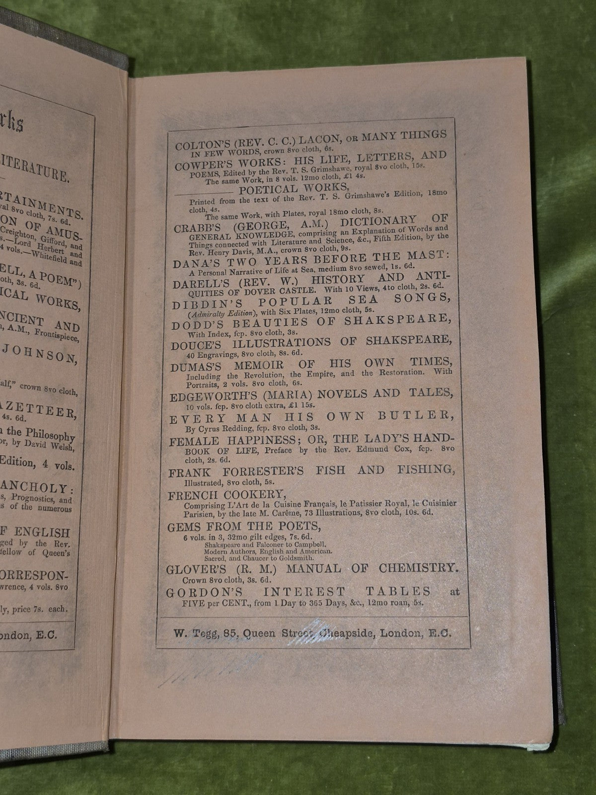 A General Dictionary of Painters New Edition Supplement Allan Cunningham 18573