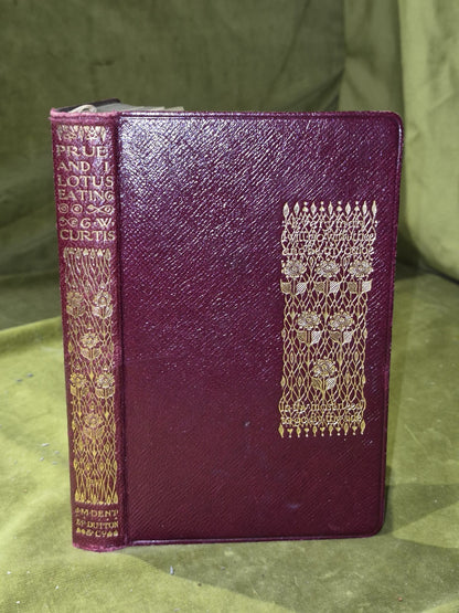 Prue and I Lotus Eating (Everyman's Library) G. W. Curtis c.19190