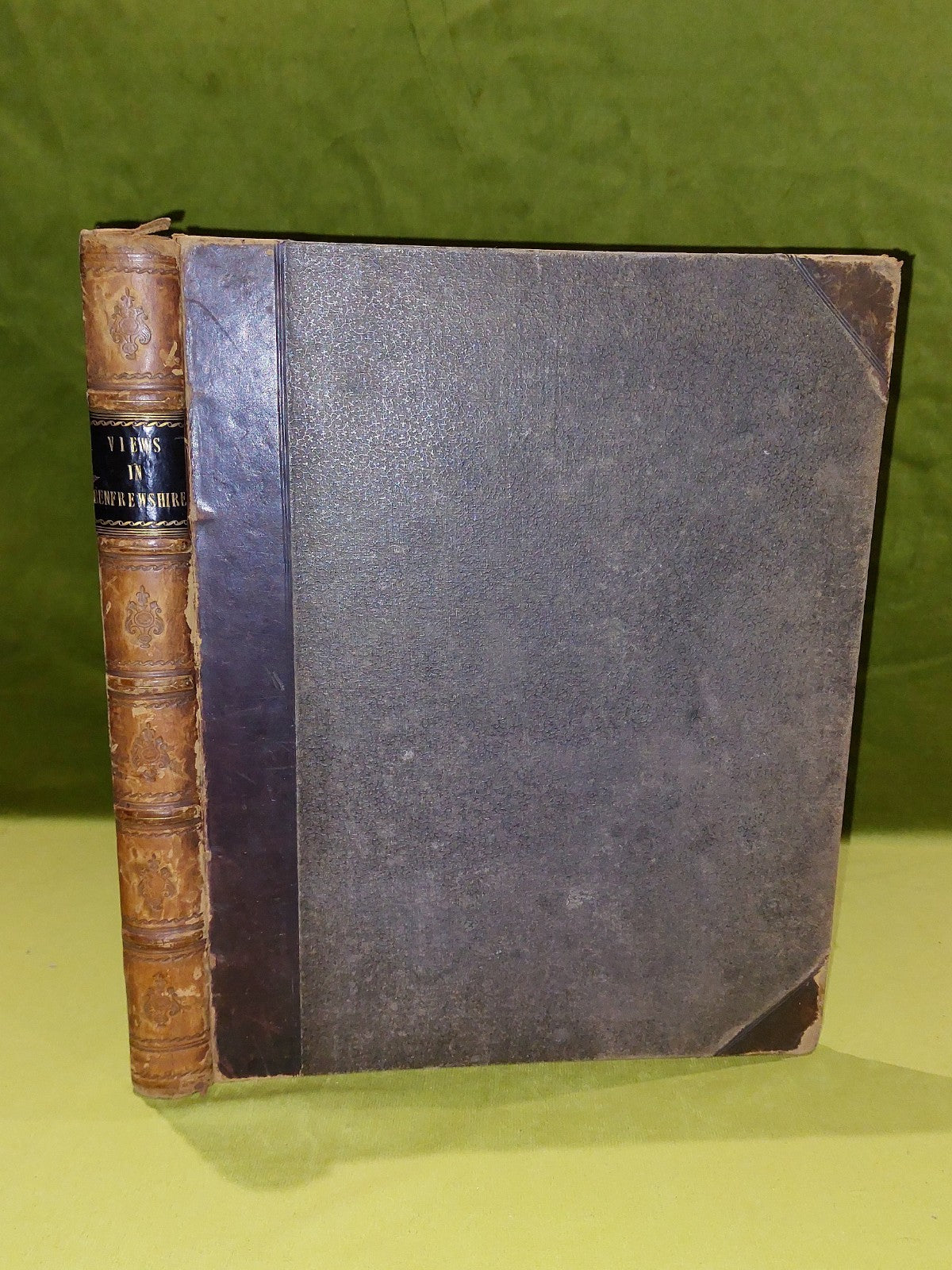 Views In Renfrewshire By Philip A. Ramsay (1839) Large Hb Book0