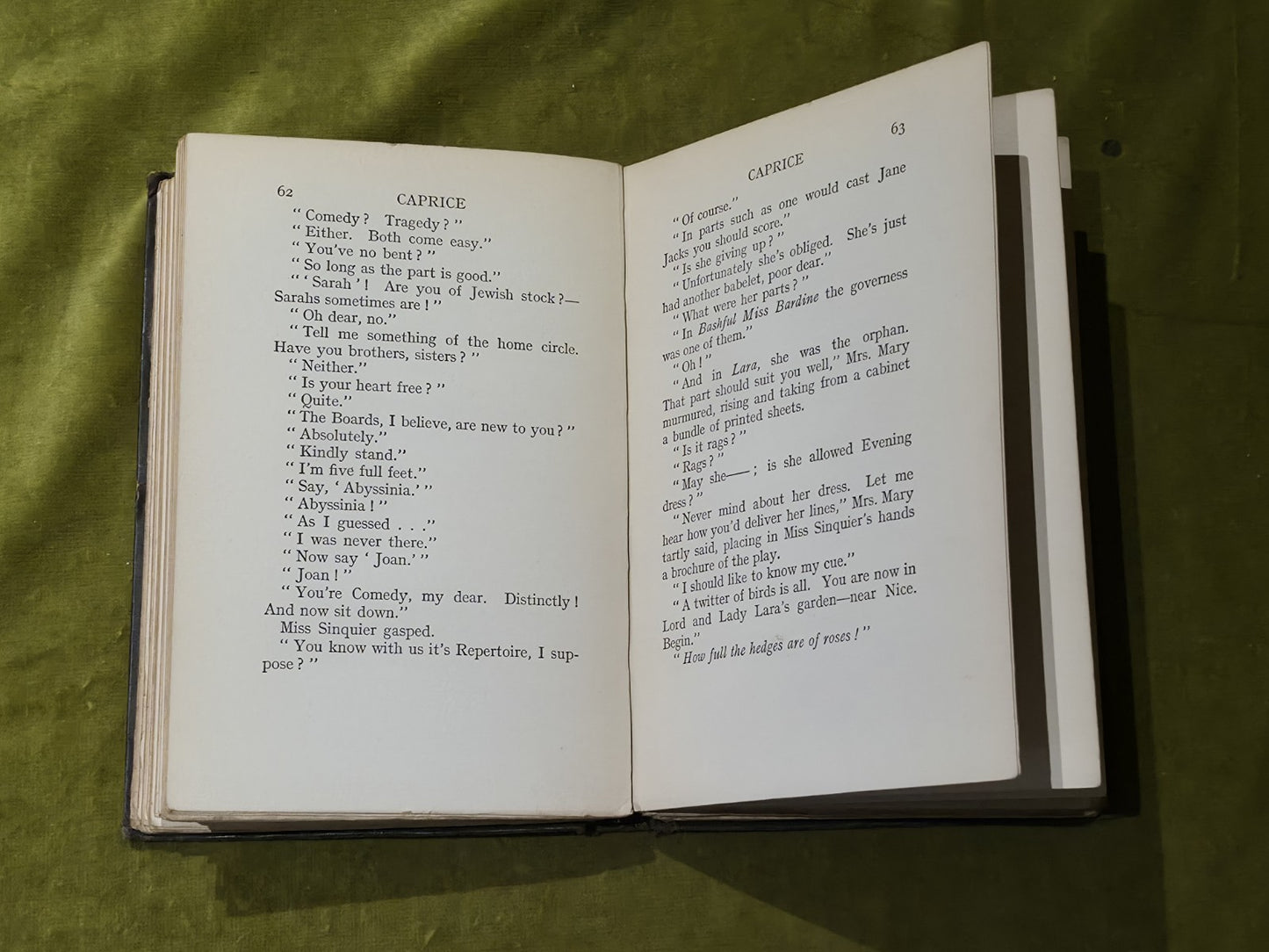 Caprice - Ronald Firbank - 1917 1st Edition Hardcover6