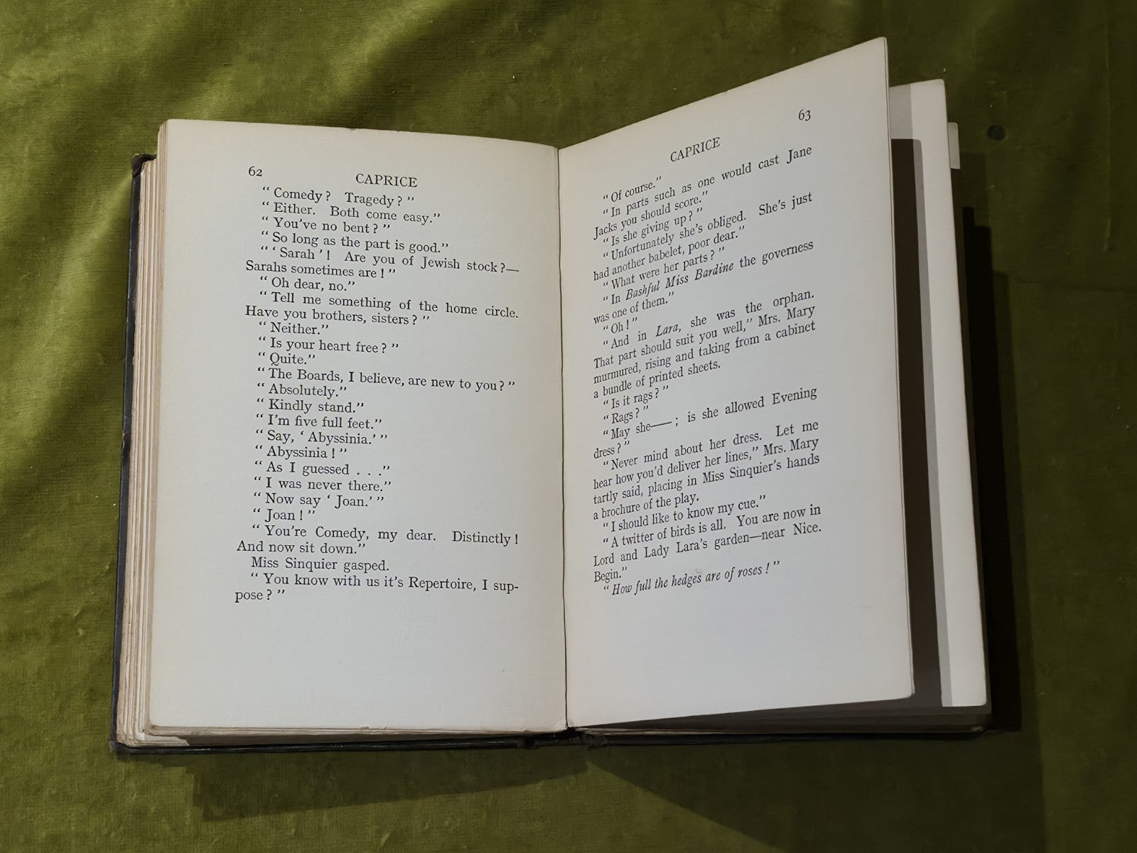Caprice - Ronald Firbank - 1917 1st Edition Hardcover6