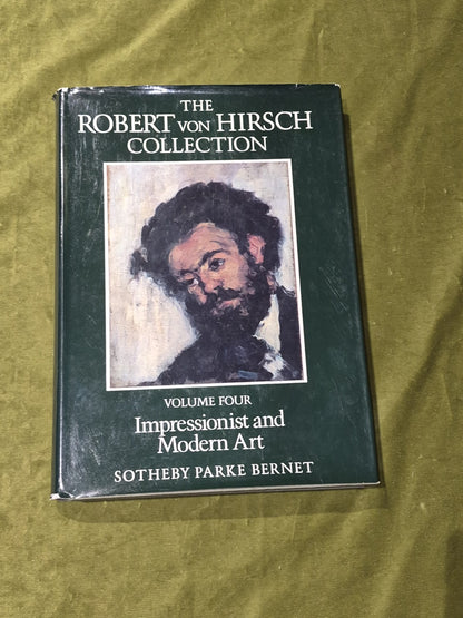 The Robert Von Hirsch Collection volume four, Impressionist and Modern Art HB DJ0