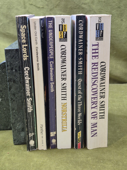 Cordwainer Smith Job Lot Rediscovery of Man The Underpeople Norstrilia1