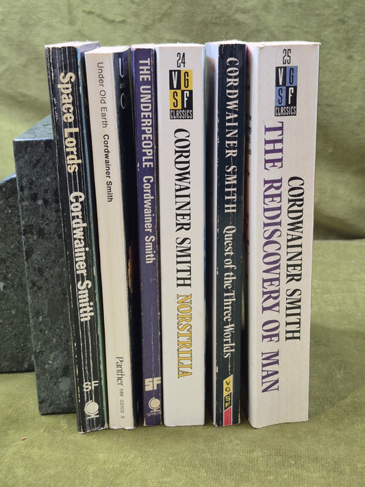 Cordwainer Smith Job Lot Rediscovery of Man The Underpeople Norstrilia1
