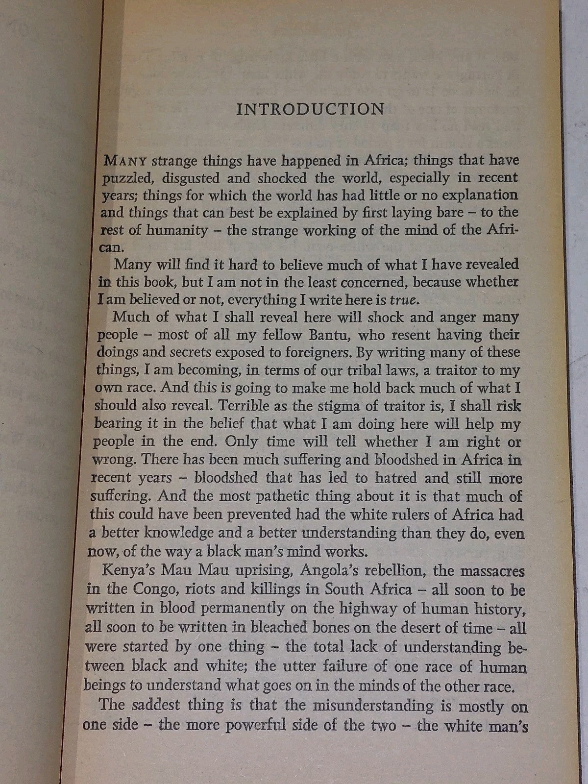 My People - Credo Mutwa. Writings Of A Zulu Witch Doctor-out of Print PB  1977 5