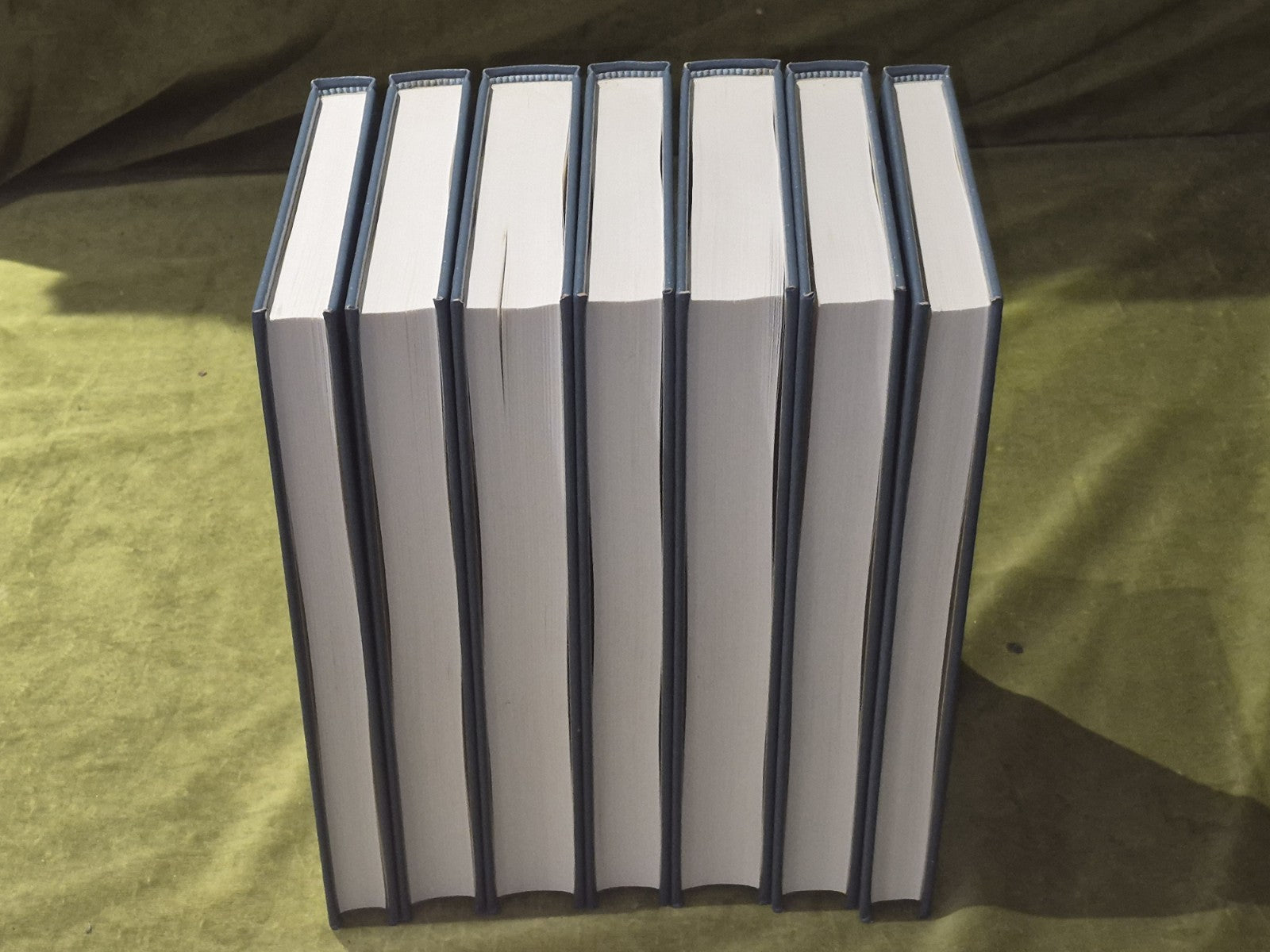 Folio Society Jane Austen Novels 6 Volume 1996 Blue-Green Leather - No Slip Case5