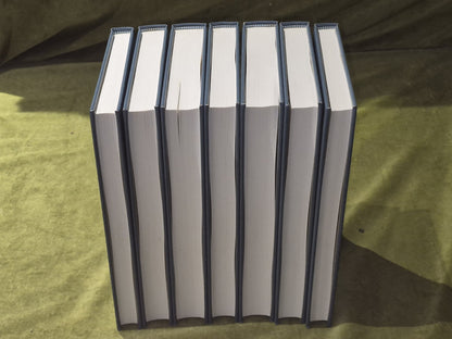 Folio Society Jane Austen Novels 6 Volume 1996 Blue-Green Leather - No Slip Case5