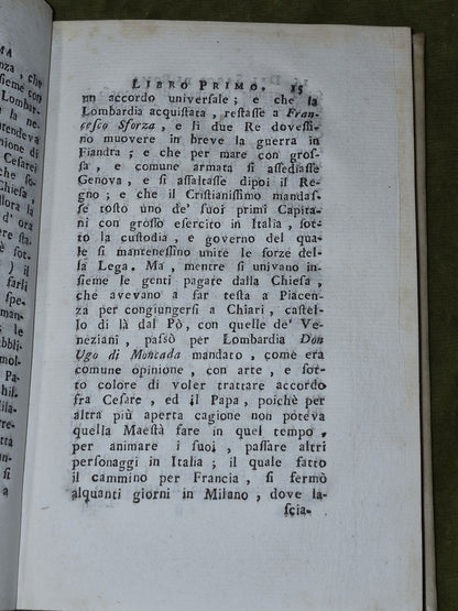 Il Sacco Di Roma Desgritto In Due Libri (1758) Francesco Guicciardini6